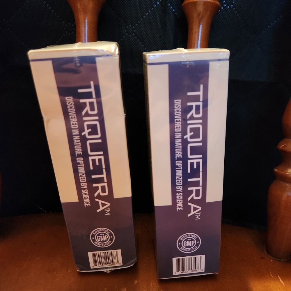 Triquetra L-Methylfolate 5-MTHF Plus Methyl B12 Supplement 1 oz 2 Sealed Bottles